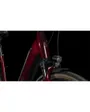 Vélo électrique urbain Unisexe SUPREME HYBRID PRO 500 Rouge