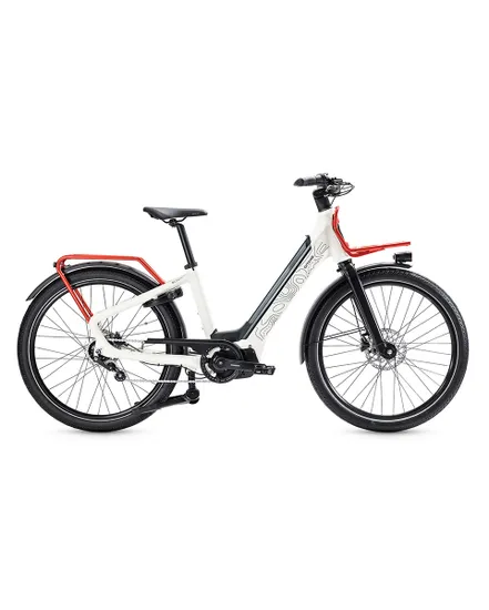 Vélo électrique urbain Unisexe G-LIFE URBAN 1 ENVIOLO 603 Wh Blanc Ivoire