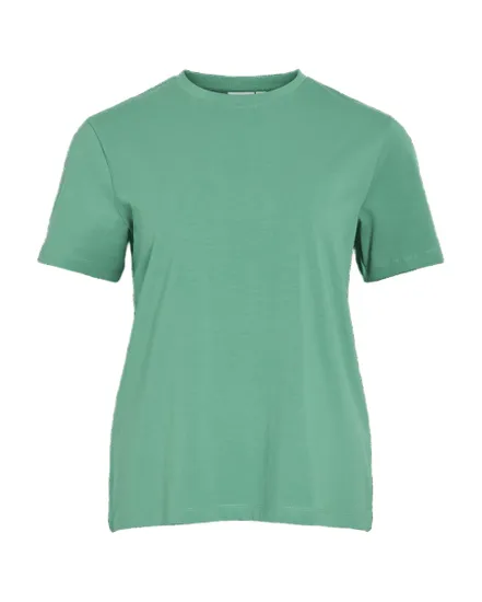 T-shirt col rond Femme VINORA S/S T-SHIRT NOOS Vert