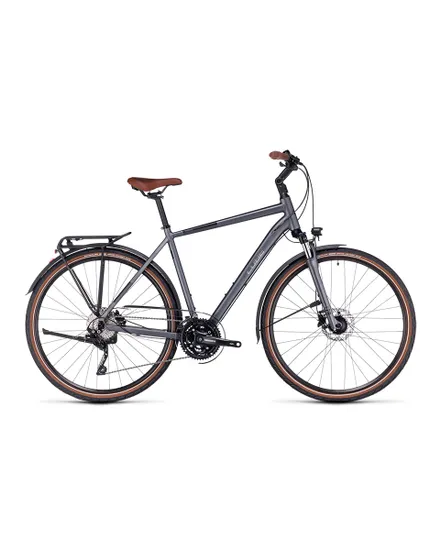 Vélo trekking Homme TOURING EXC Gris/Métal