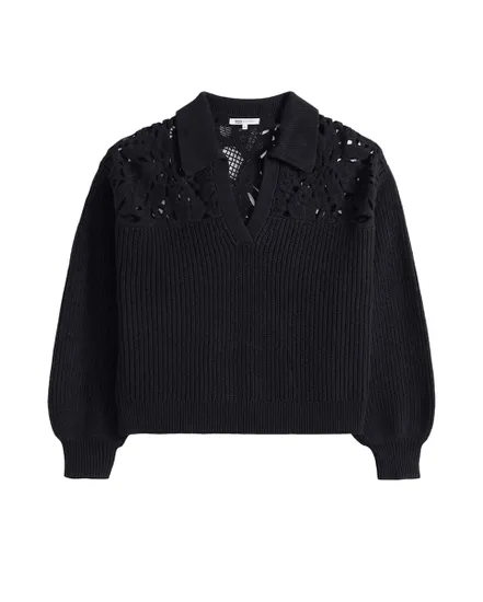 Polo Femme Bianca Crochet