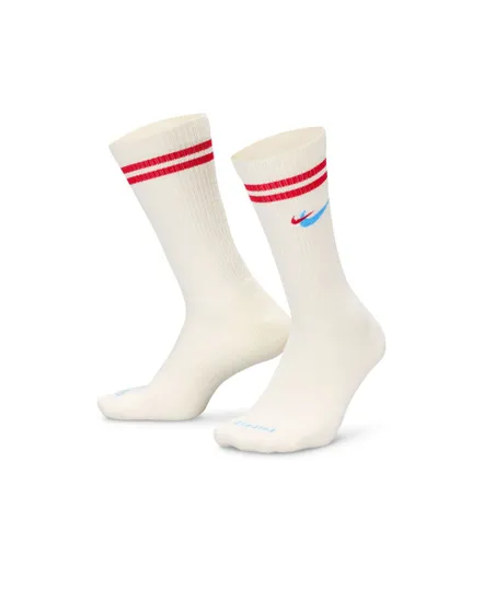 1 paire de chaussettes Homme U NK ED PLS CSH CRW 1P 144 AF1 Blanc