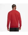 Sweat manches longues Homme M J DF SPRT CSVR FLC PO CREW Rouge