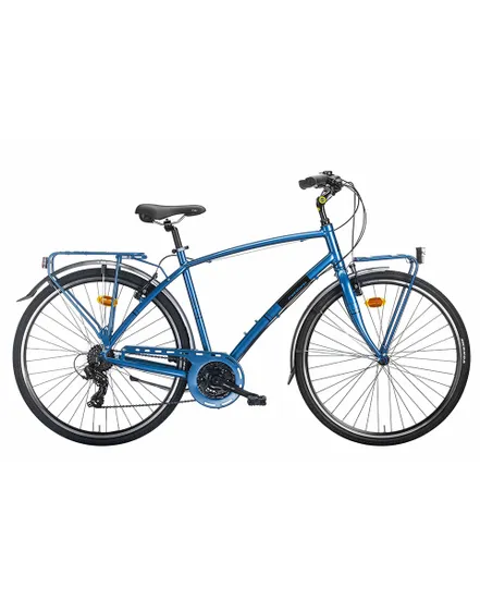 Vélo urbain Homme LUNAPIENA TY-300 7V REVO Bleu