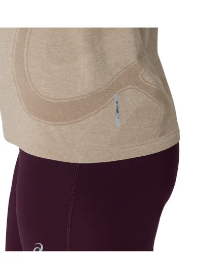 T-shirt Femme ROAD SEAMLESS SS TOP Beige
