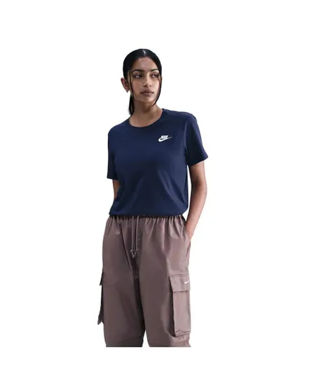 T-shirt Femme W NSW CLUB SS TEE Bleu