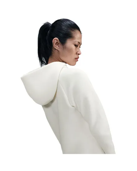 Sweat à capuche Femme W NSW TCH FLC WR FZ HDY 2 Blanc
