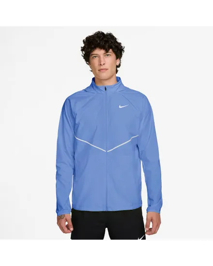 Veste zip à capuche Homme M NK UV RPL MILER JKT Bleu