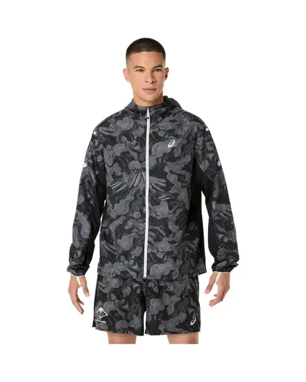 Veste à capuche Homme FUJITRAIL PACKABLE JACKET Noir