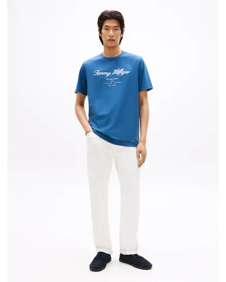 T-shirt Homme SCRIPT LOGO TEE Bleu