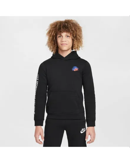 Sweat à capuche Enfant plus agé B NSW SI FLC PO HOODIE BB2 Noir