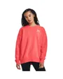 Sweat Femme ESSENTIAL FLC OS CREW Rouge