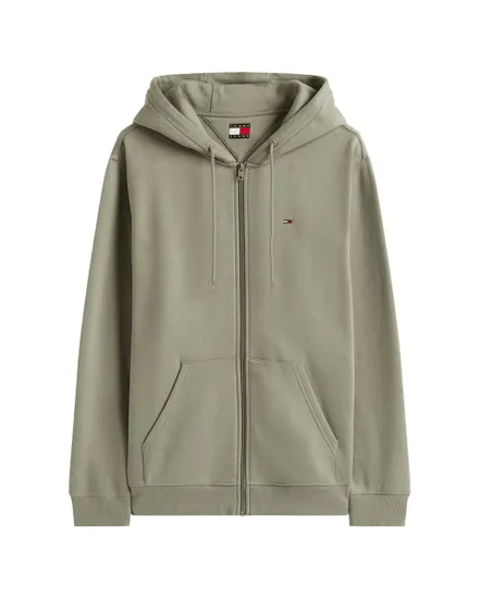 Sweat à Capuche Homme Tommy Jeans Flag Zip Thru