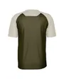 T-shirt manches courtes Homme DEFINED MERINO Beige/Vert