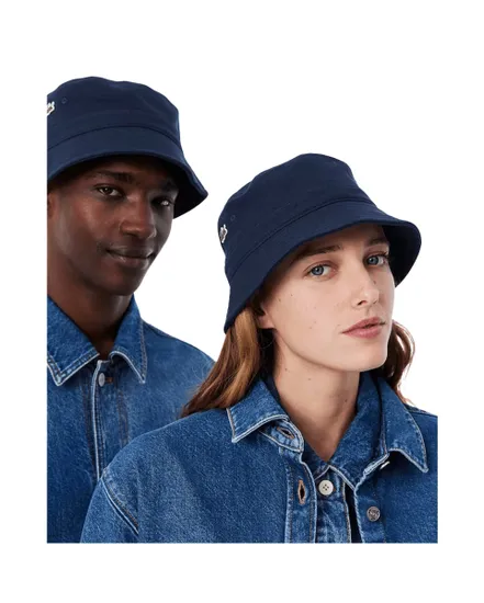Casquette Unisexe Bucket Marine Lacoste