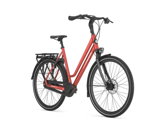 Vélo urbain Unisexe CHAMONIX C8 Orange Métallique