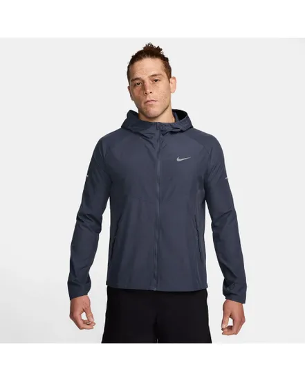 Veste zip à capuche Homme M NK RPL MILER JKT Bleu