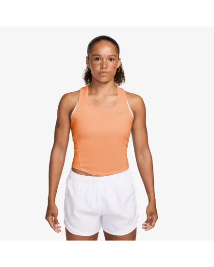 Débardeur Femme W NK TEMPO DF CRP MESH TANK Orange