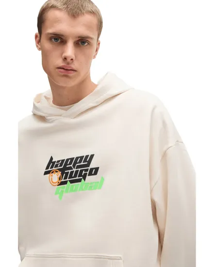 Sweat À Capuche Homme Nafarol Happy Hugo