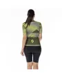 Maillot manches courtes Femme RC PREMIUM CLIMBER Vert Sapin/Jaune