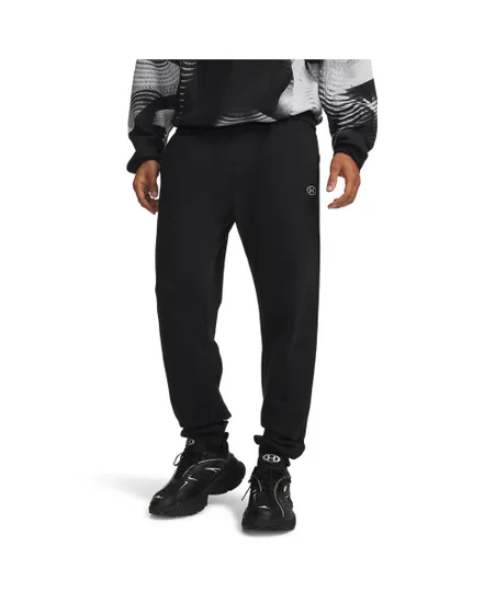 Pantalon de survêtement Homme UA RIVAL FLC JOGGER Noir