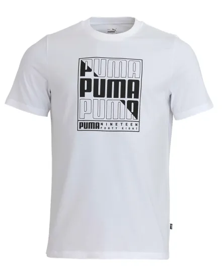 T-shirt Homme M GRAF PUMA BOX TEE Blanc