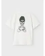T-shirt Enfant NKMNOTTI SS NREG TOP PS Blanc
