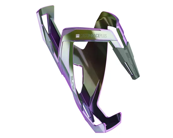 Porte-bidon CUSTOM RACE PLUS Vert Violet Iridescent