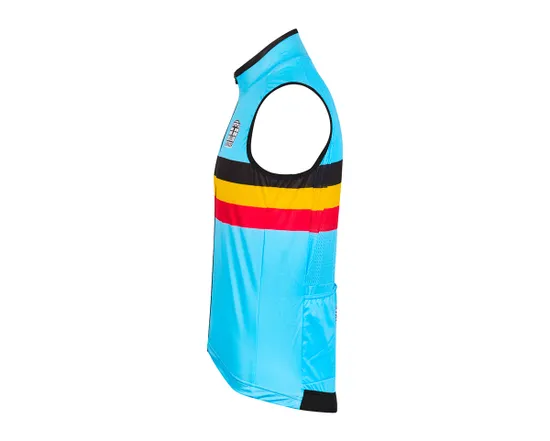 Gilet coupe-vent Homme OFFICIAL TEAM BELGUM ICON Bleu