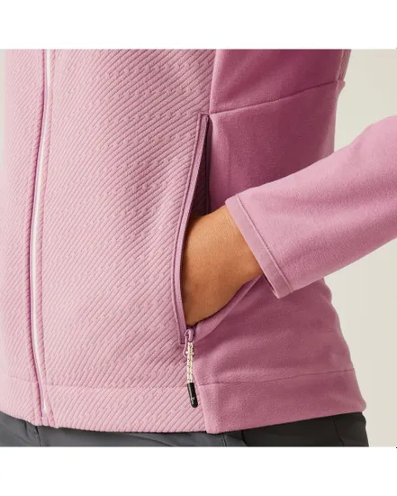 Polaire zip Femme VATANA Rose