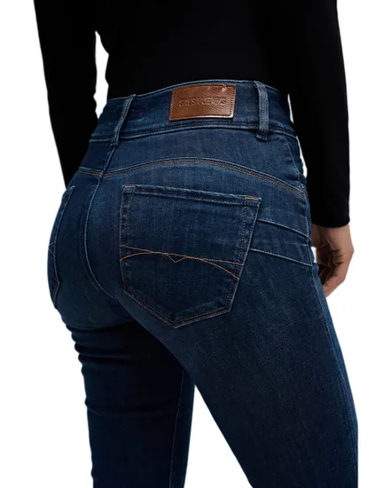 Jean Femme SECRET SLIM W/ METAL DETAILS Bleu Foncé