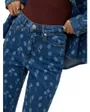 Jean Ample Femme VMTESSA HR Wide Flower Denim