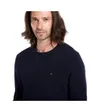 Pull col rond Homme ESSENTIAL STRUCTURE CREW NECK Bleu Marine