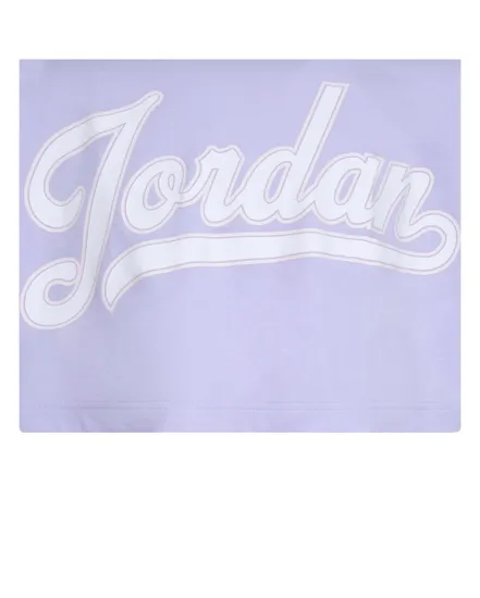 Tee-shirt Fille JORDAN WRAP AROUND SS TEE Violet