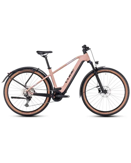 VTT électrique semi rigide Unisexe REACTION HYBRID PRO 500 ALLROAD Rose