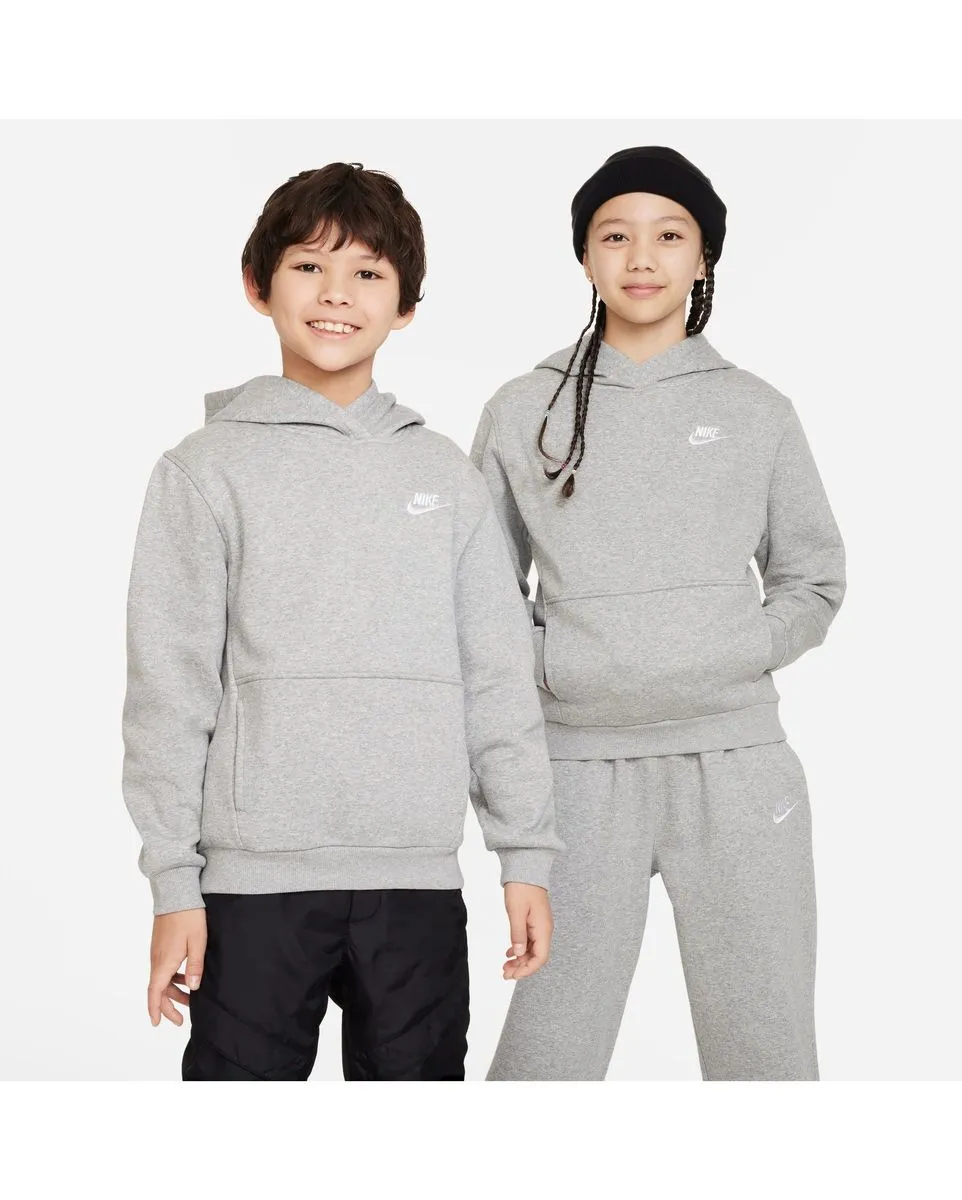 Nike Sweat à Capuche NSW Tech Fleece Winterized FZ - Gris/Noir Enfant