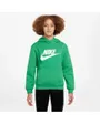 Sweat à capuches manches longues Enfant K NSW CLUB FLC HDY HBR Vert