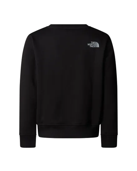 Sweat Enfant B REFLECTIVE LOGO RELAXED CREW Noir