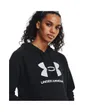 Sweat à capuche Femme UA RIVAL FLEECE BIG LOGO HDY Noir