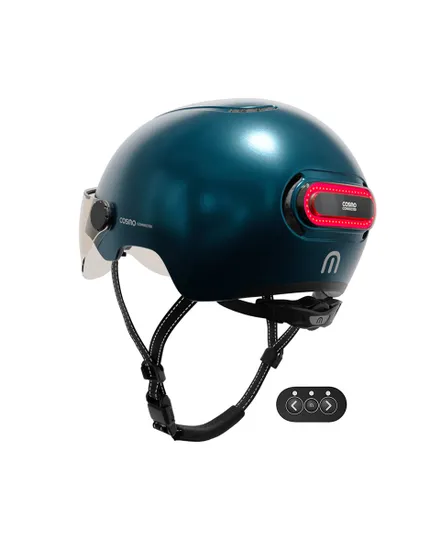 Casque urbain intelligent Unisexe COSMO FUSION Bleu Marine Métallisé