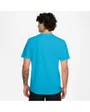 T-shirt Homme M NK DF UV MILER SS Bleu