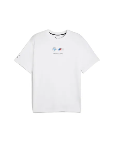 T-shirt Homme BMW MMS ESS+ LOGO TE Blanc