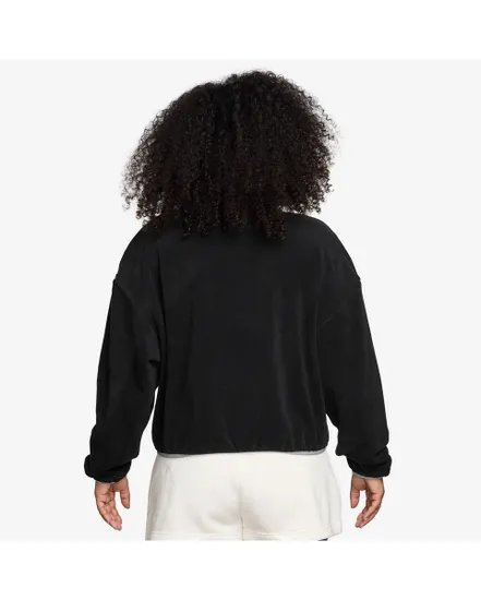 Veste zip Femme W NSW CLUB FLC LSE CZY TRK JKT Noir