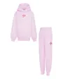 Survêtement Fille PULLOVER HOODY SET Rose