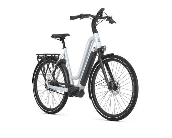 Vélo électrique urbain Unisexe CHAMONIX C5 HMS 630WH Blanc Glace