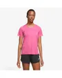 T-shirt manches courtes Femme W NK DF RACE TOP SS Rose