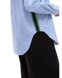 Chemisier Femme VIDOJA LS STRIPED TAPE SHIRT Bleu