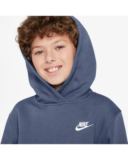 Sweat à capuche Enfant K NSW CLUB FLC HDY LBR Bleu