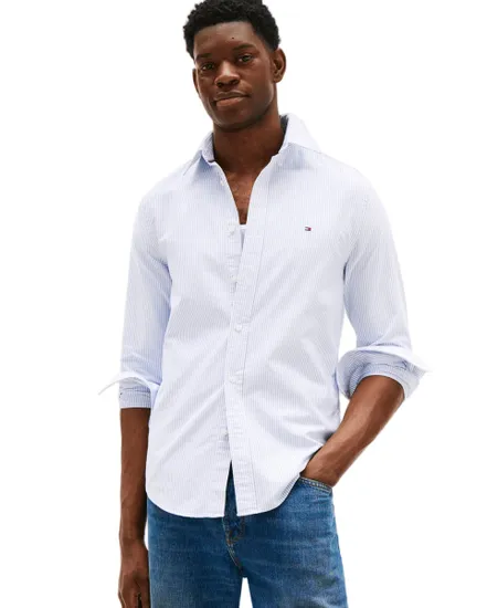 Chemise Homme HERITAGE OXFORD STRIPE RF SHIRT Bleu