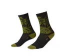 Chaussettes Unisexe MTB PERFORMANCE PLANT Noir/Vert